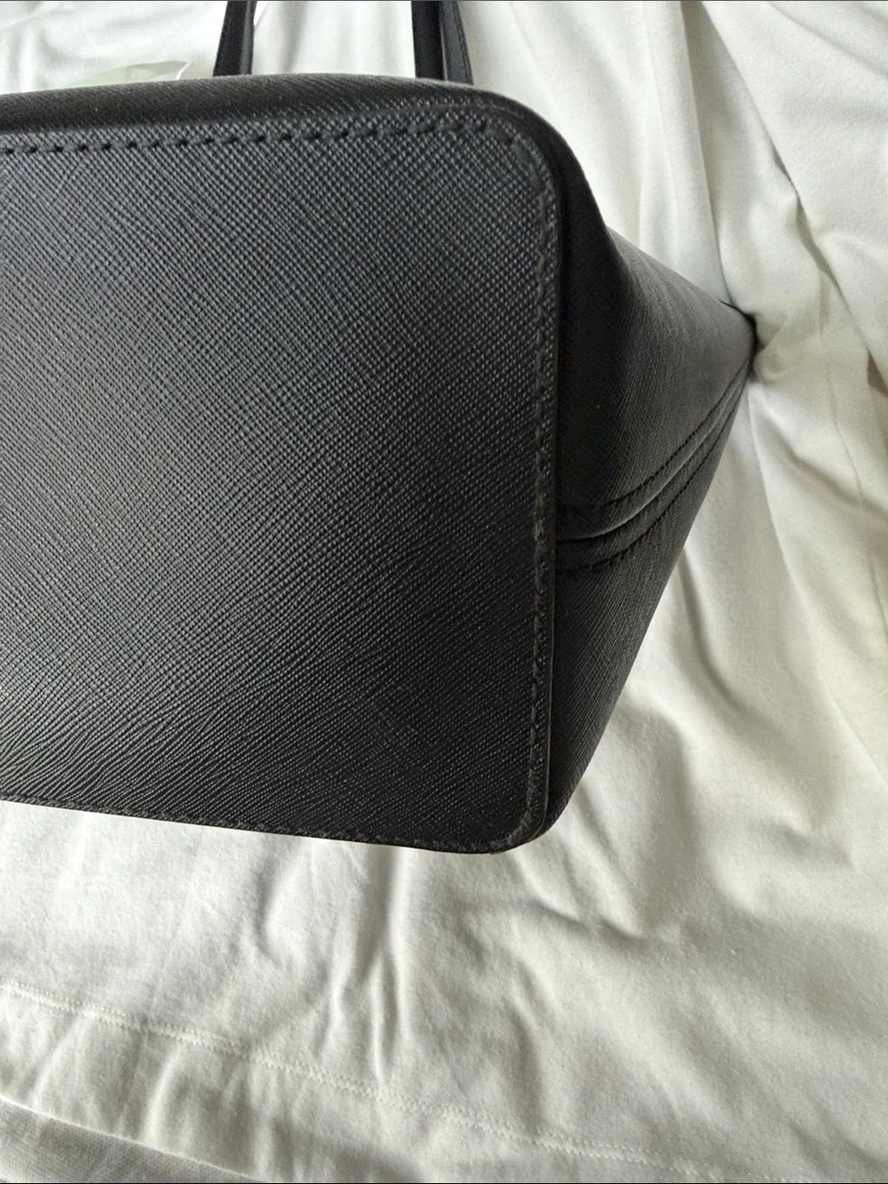 Michael Kors Black Tote with Signature MK Zip Wallet